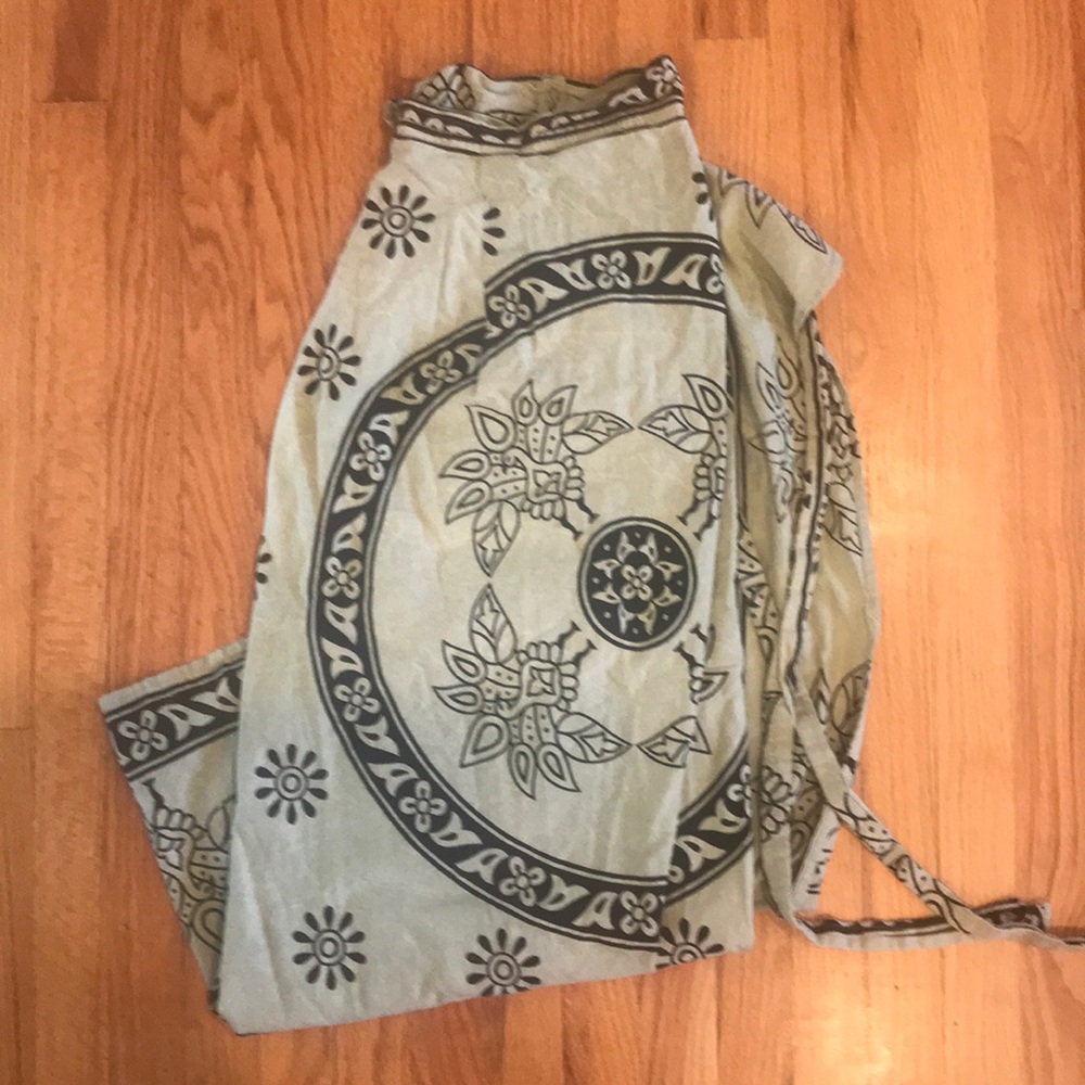 Beautiful wrap boho hippie skirt